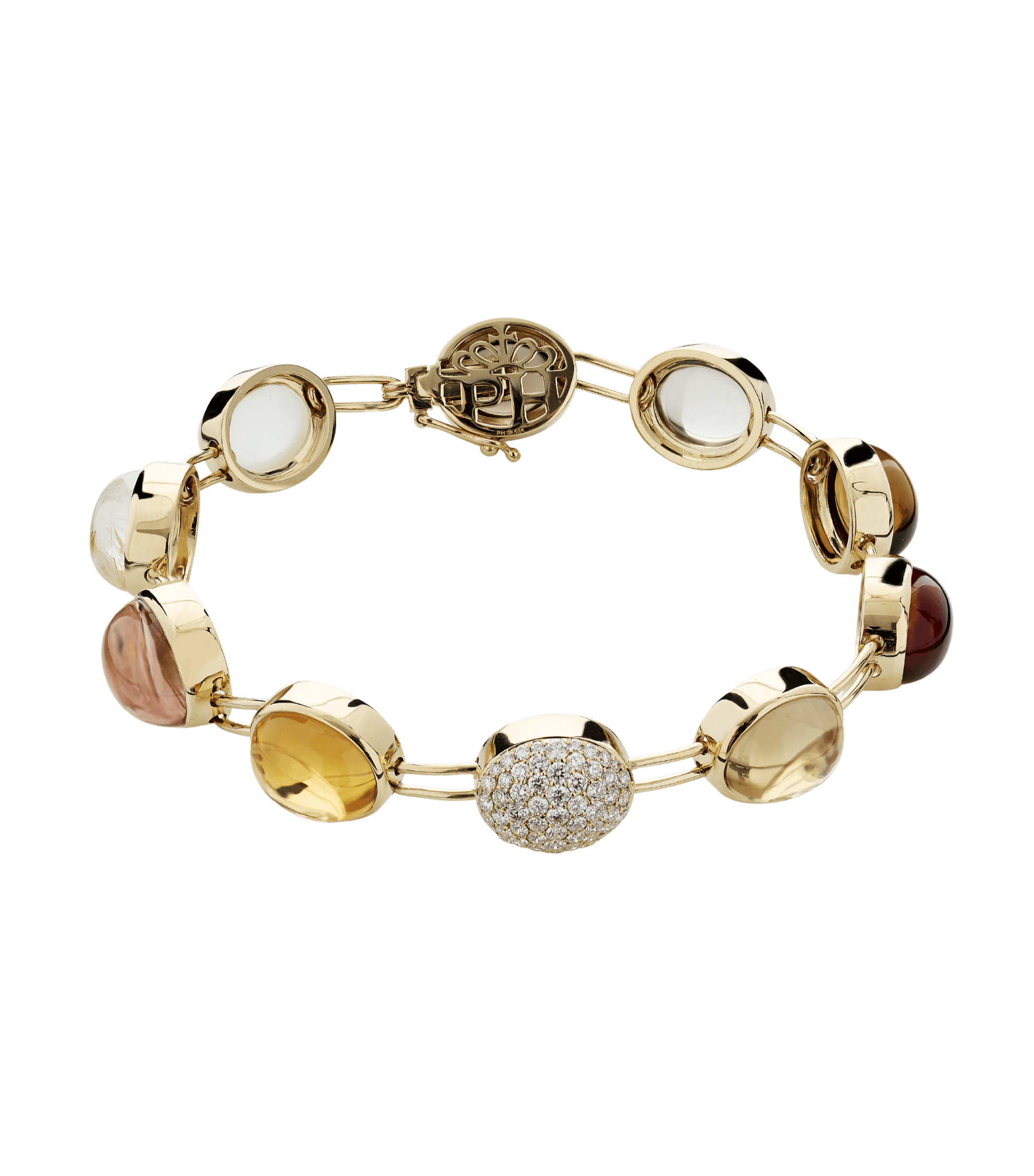 Harlekin Golden armbånd med stave