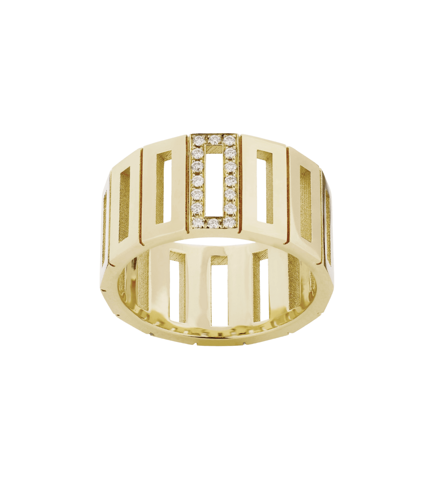 Strata Pavé ring