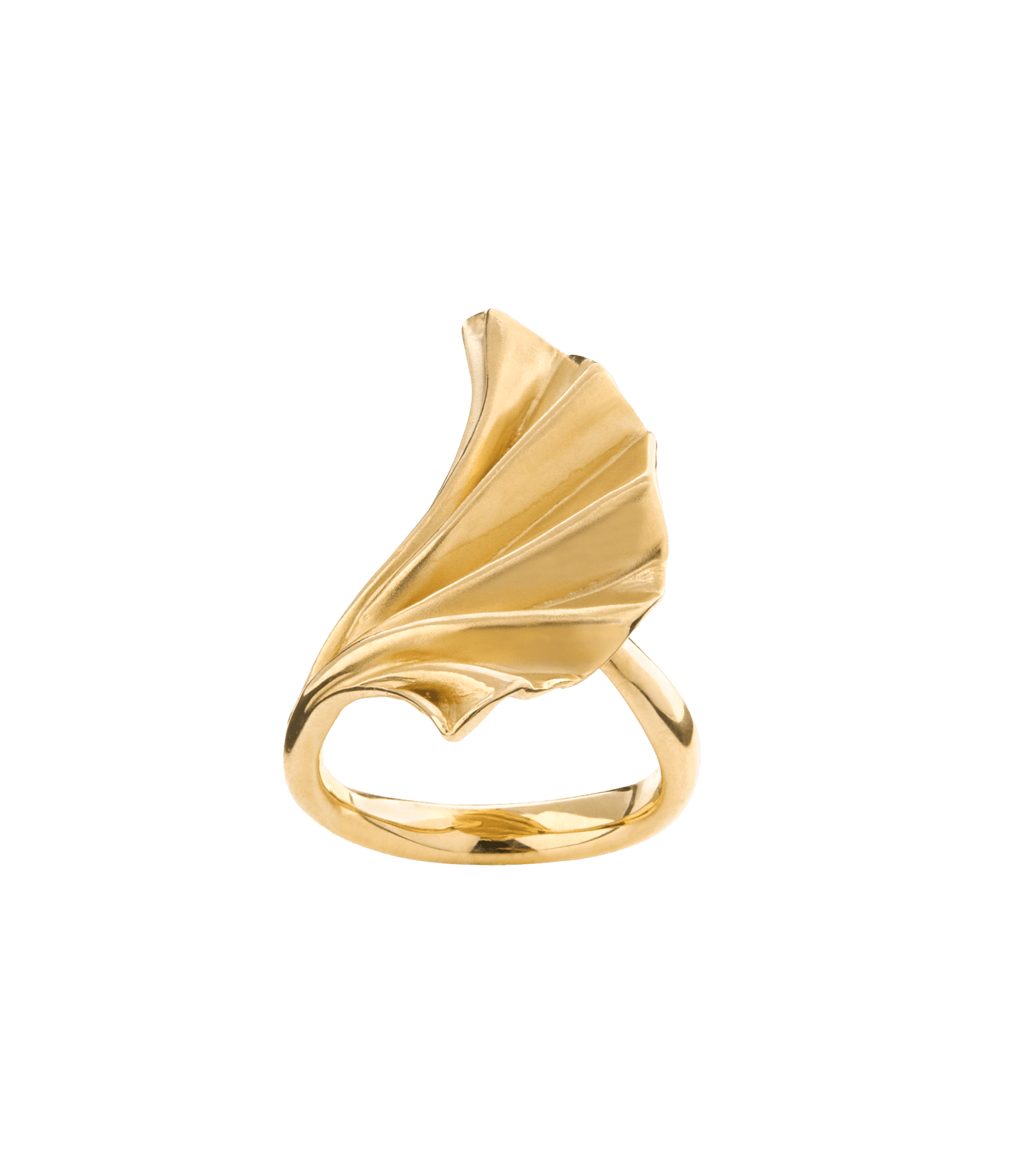 Plissé ring, medium