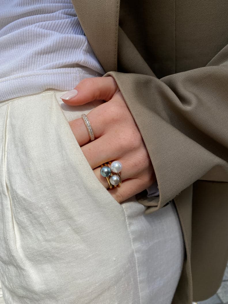 Pavé ring