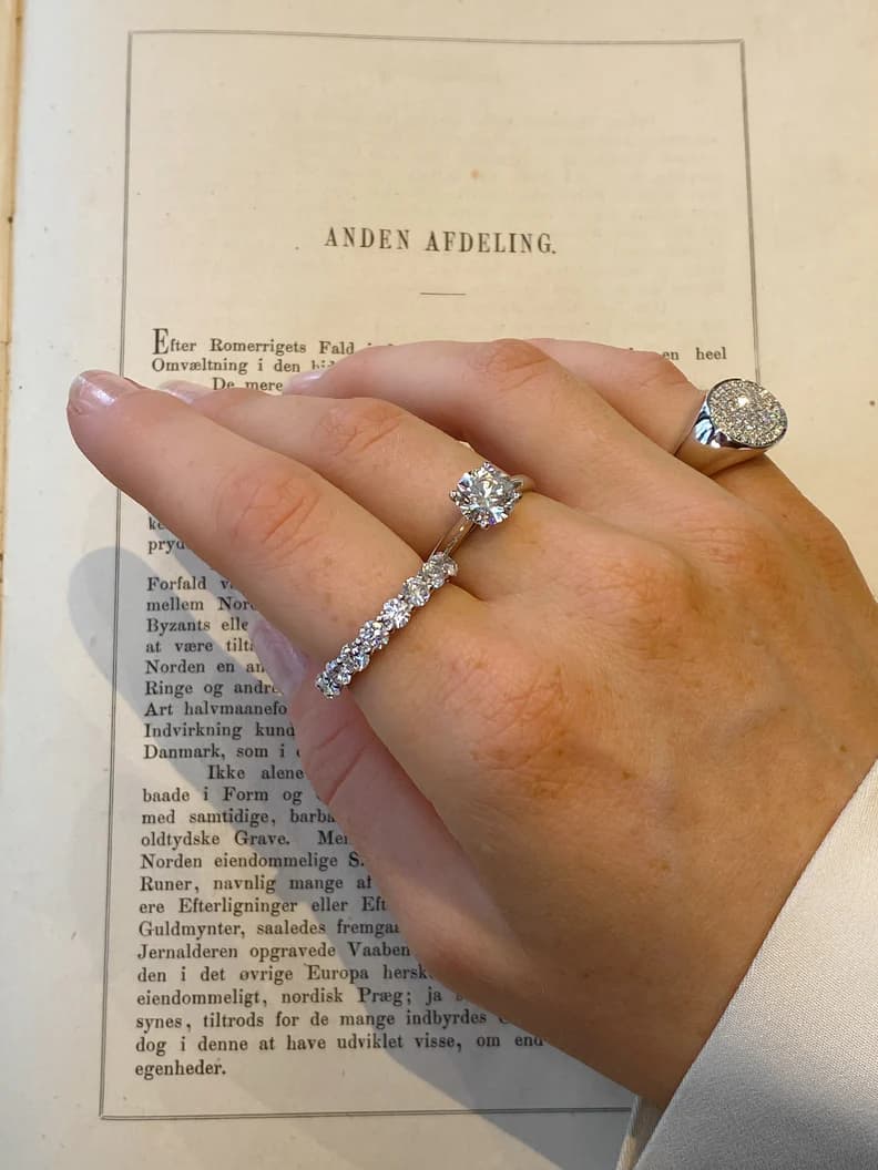 Solitaire ring