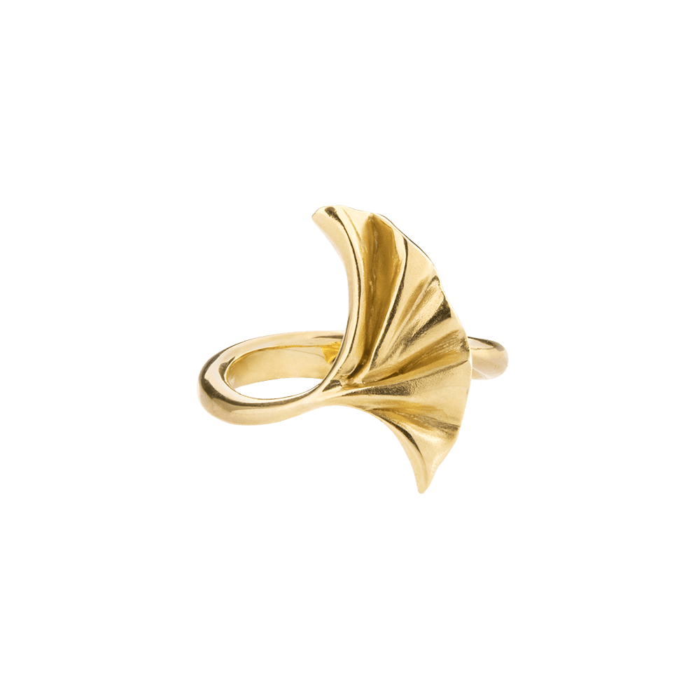 Plissé ring, small